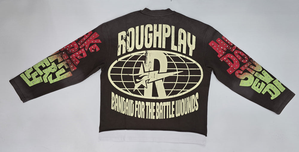 Rough Play Skull n' Roses Long Sleeve Tee