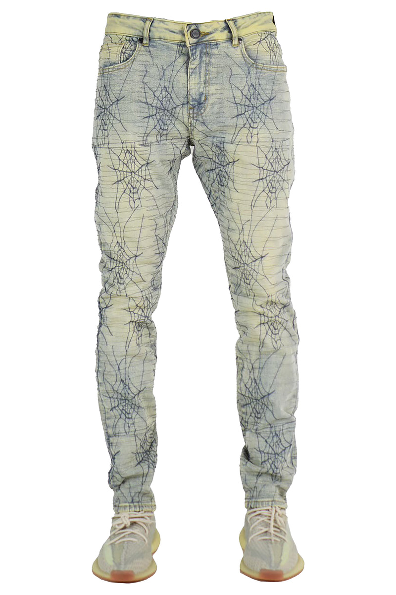 Focus Spider Stacked Denim - Vintage.