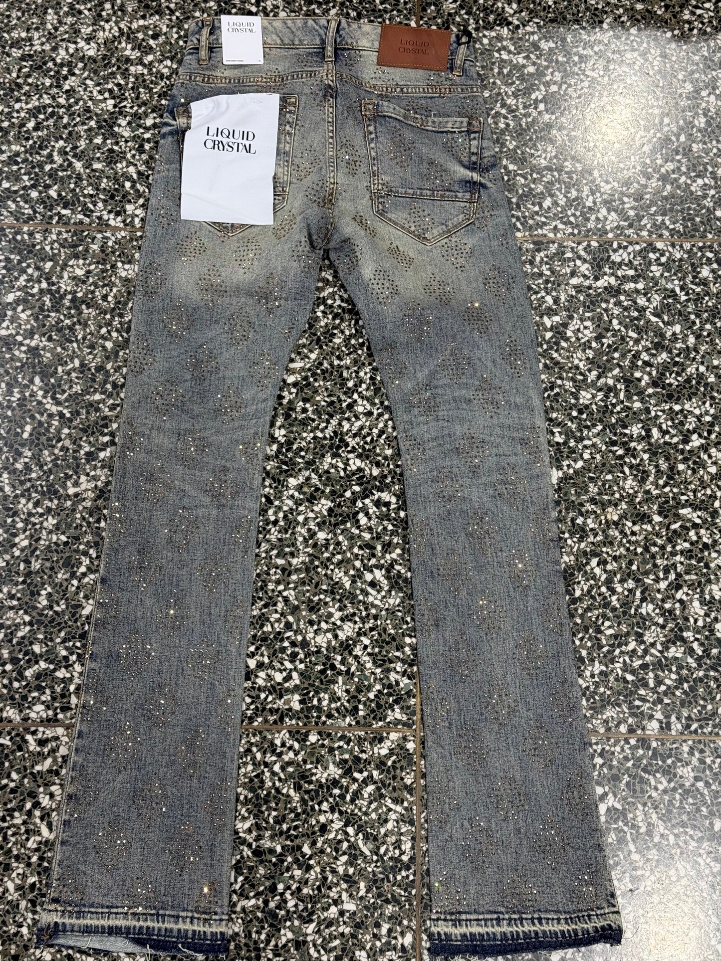 Jordan Craig Liquid Crystal Super Skinny Stacked Jeans
