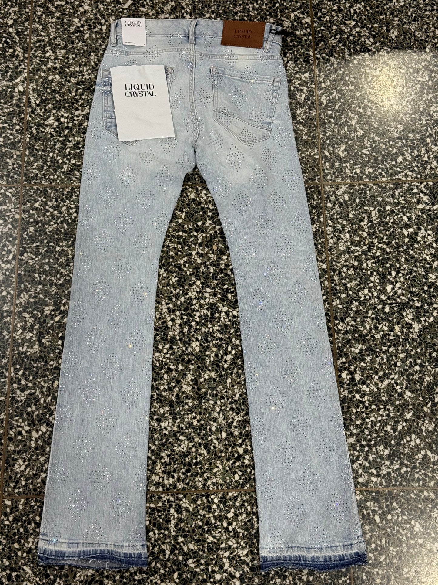 Jordan Craig Liquid Crystal Super Skinny Stacked Jeans