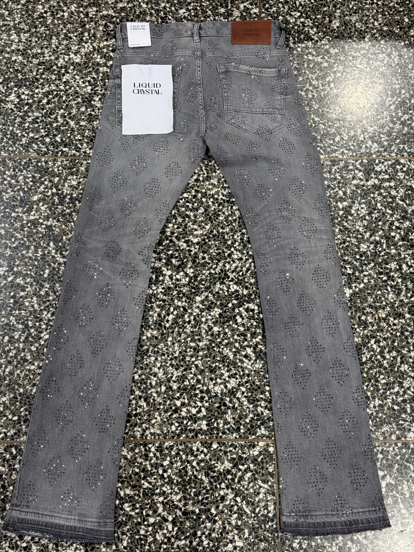 Jordan Craig Liquid Crystal Super Skinny Stacked Jeans
