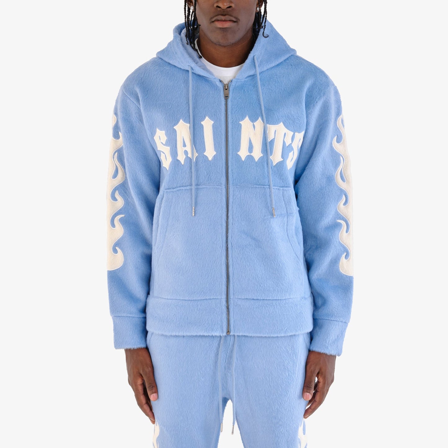 Saints Mohair Hoodie