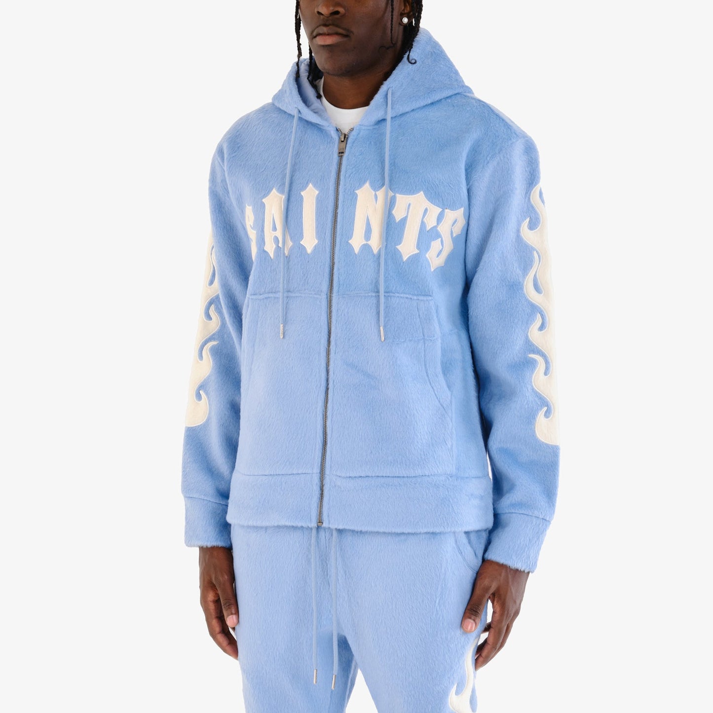 Saints Mohair Hoodie