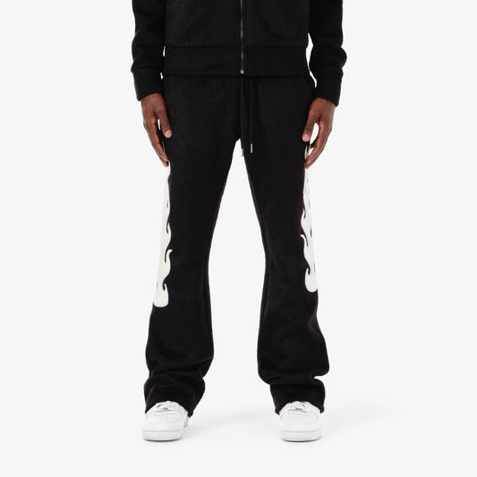 Saints Mohair Stacked Sweat Pants
