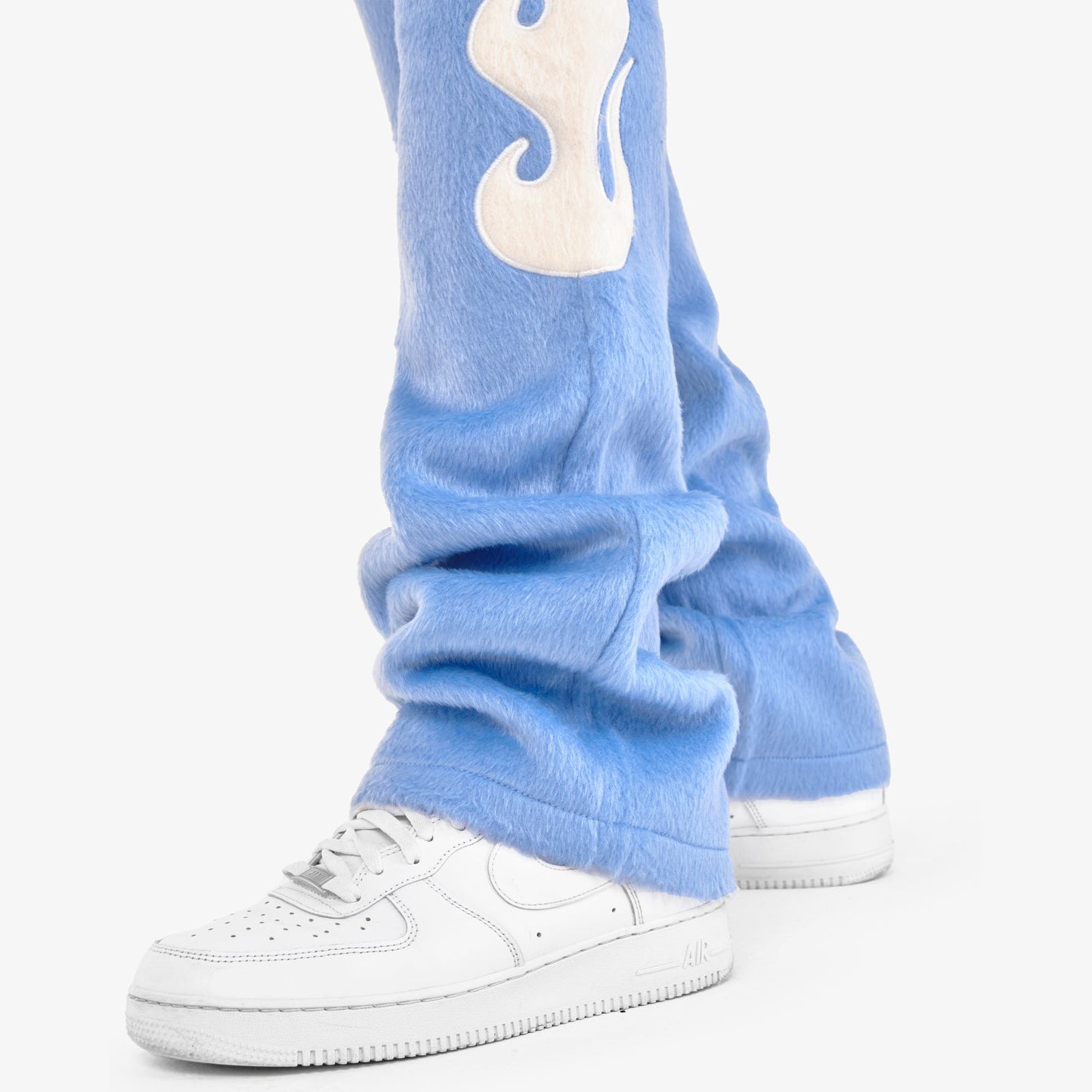 Saints Mohair Stacked Sweat Pants