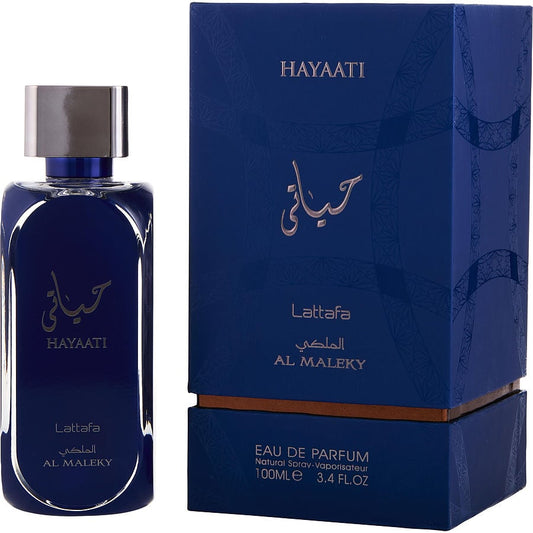 Lattafa Hayaati Al Malekymen Eau De Parfum Spray 3.4 oz