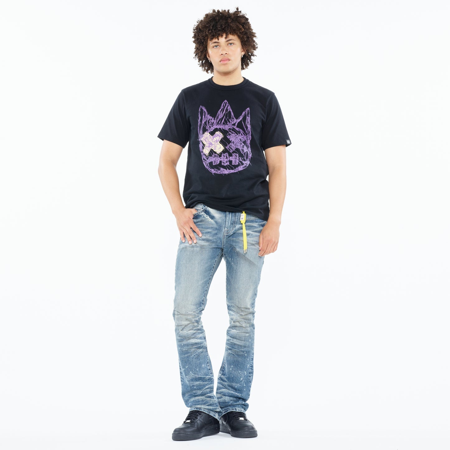 Cult Heavyweight Short Sleeve Shattered Logo Tee