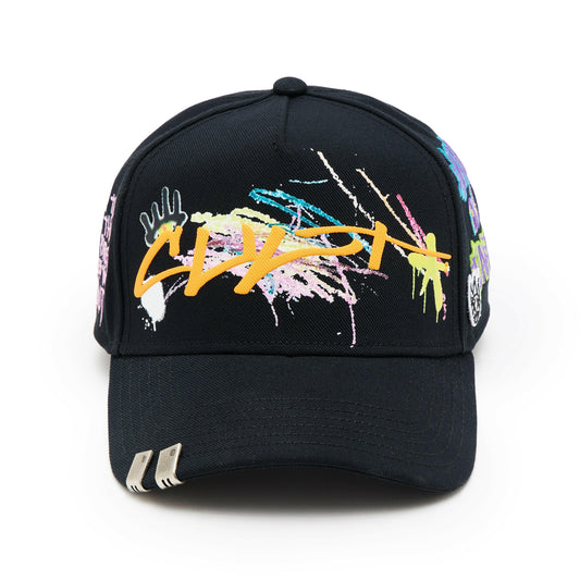 Cult  Graffiti Logo Trucker Hat.