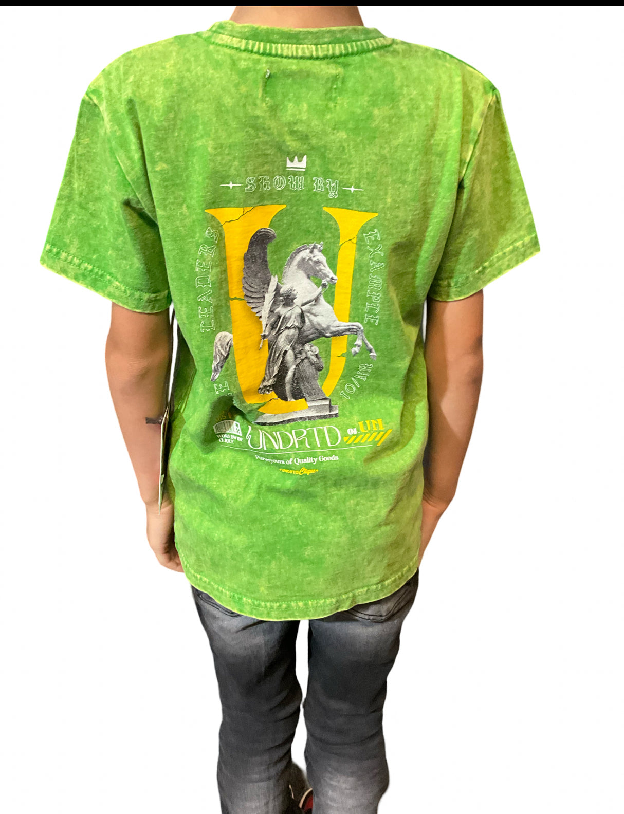 Highly UNDRTD Kids True Leaders Washed Tee