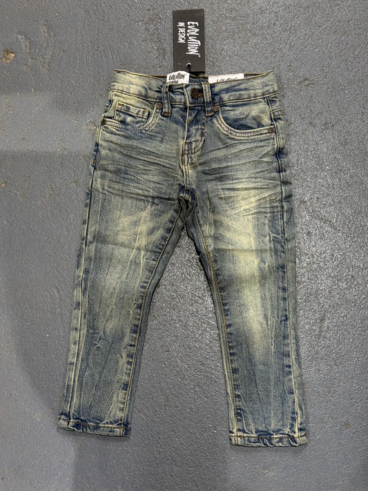 Evolution In Design Toddler Vintage Jeans.