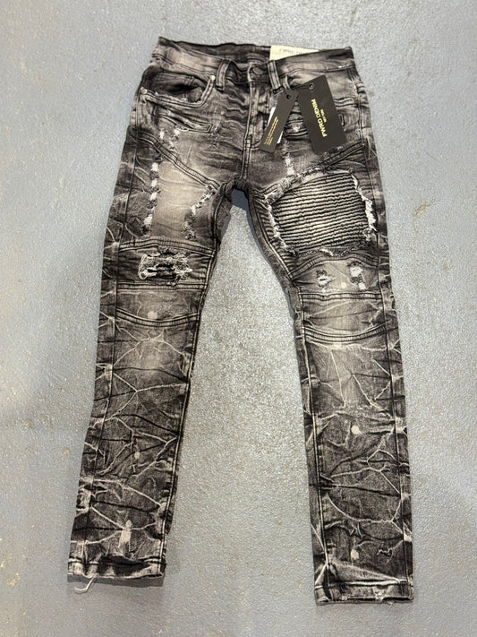 FWRD Denim Big Kids Distressed Grey Jeans