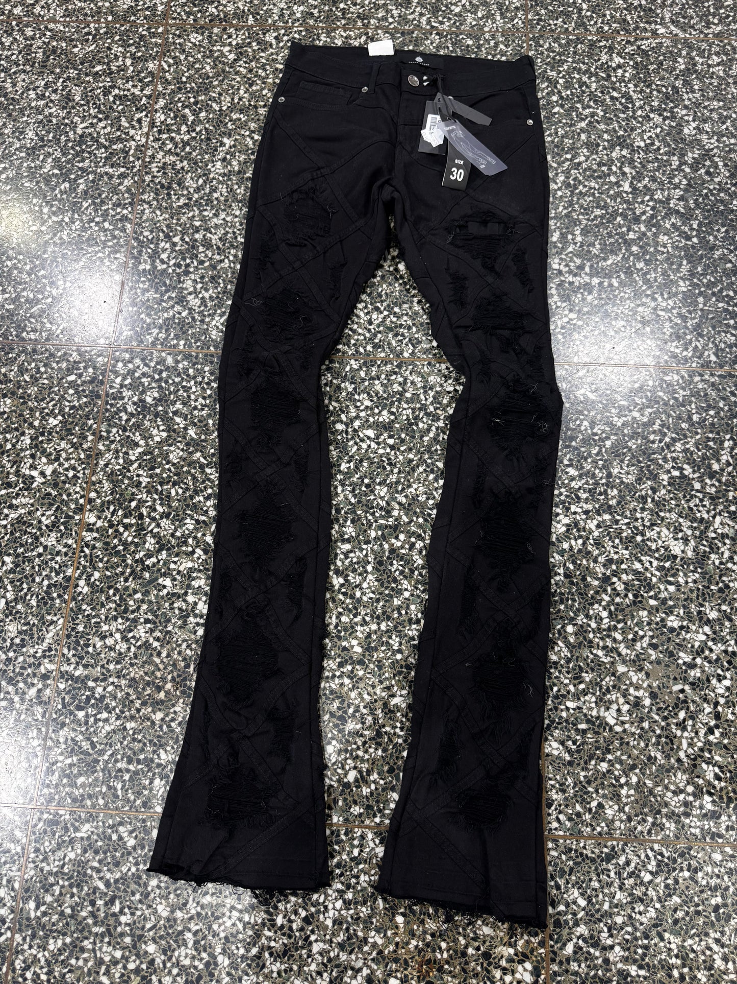 Focus Cross Stitch Pattern Jeans