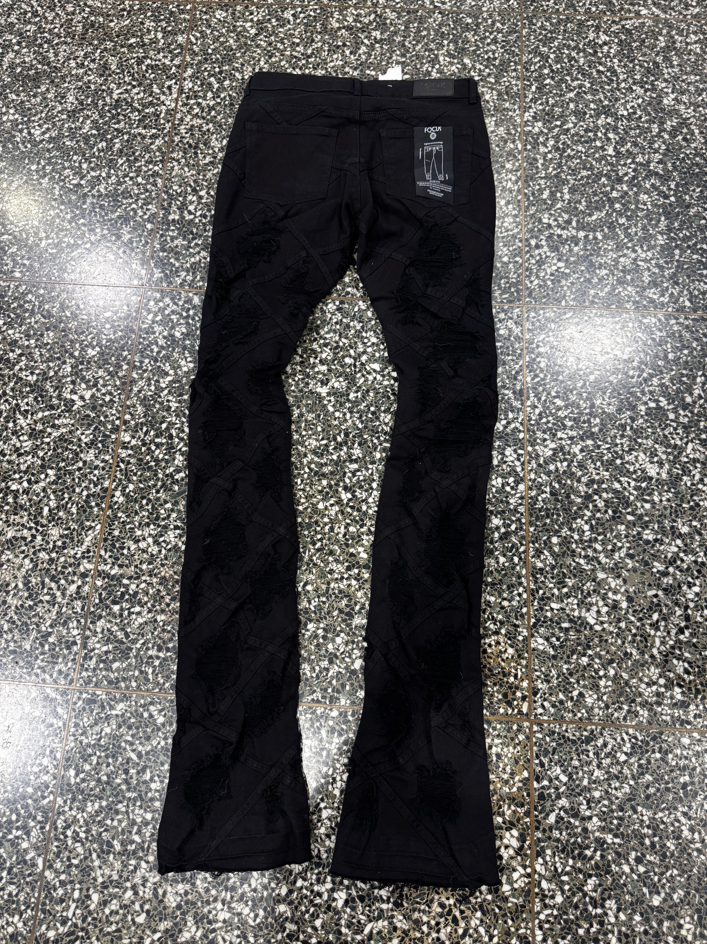 Focus Cross Stitch Pattern Jeans