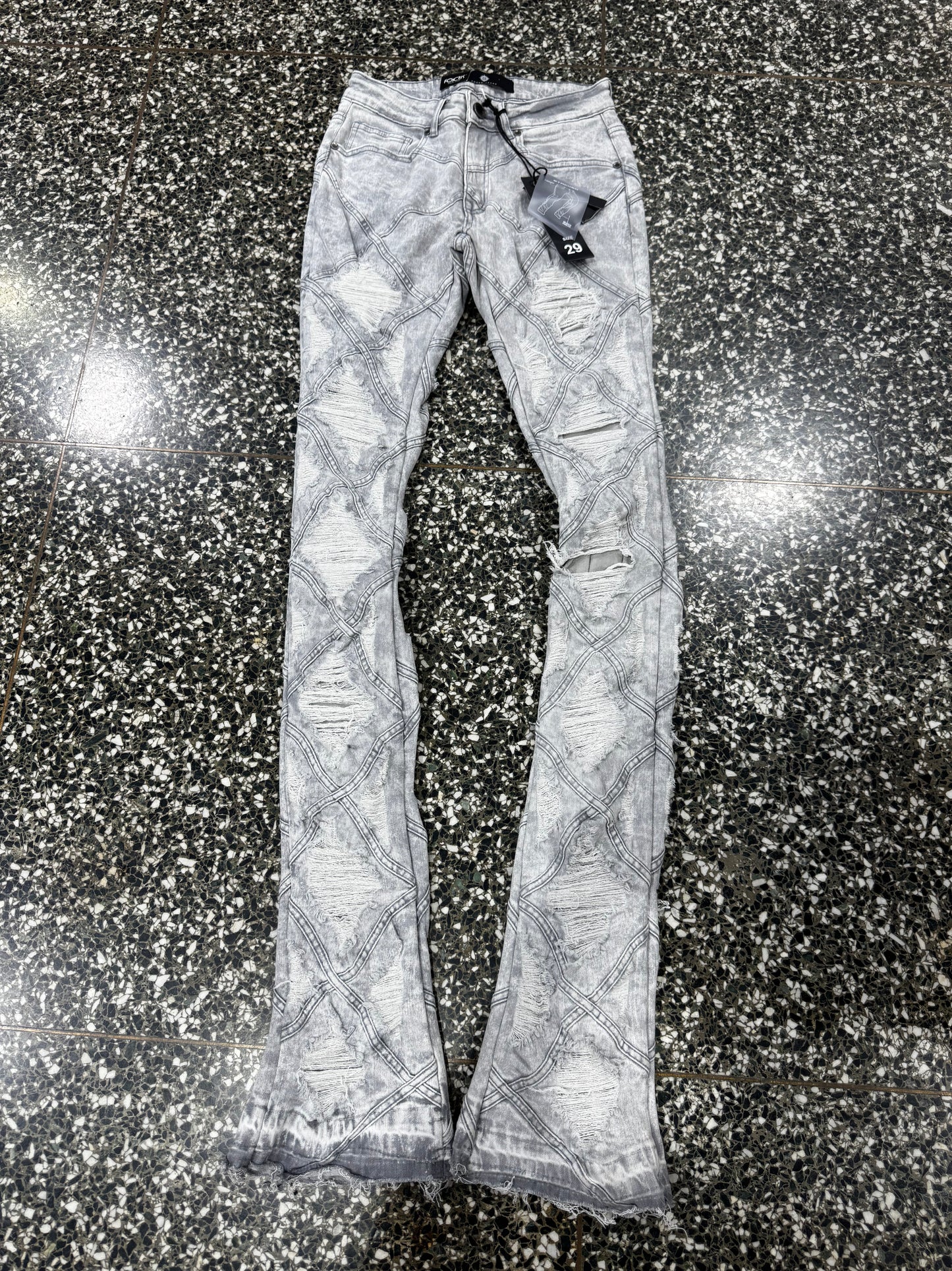 Focus Cross Stitch Pattern Jeans