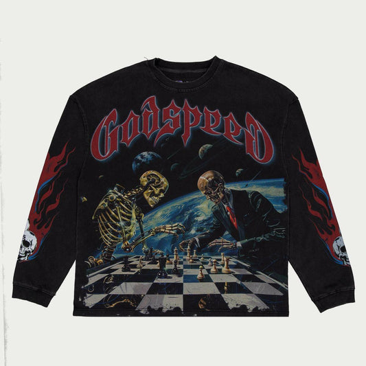 Godspeed Checkmate Long Sleeve Tee