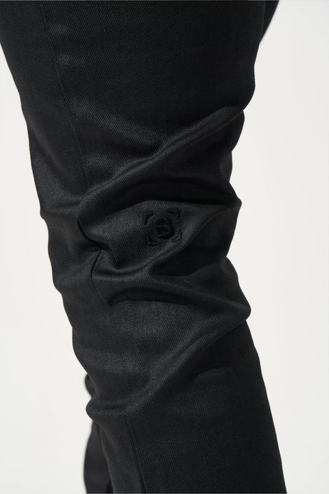 Serenede Caviar 7 Jeans w/ Wax Coating