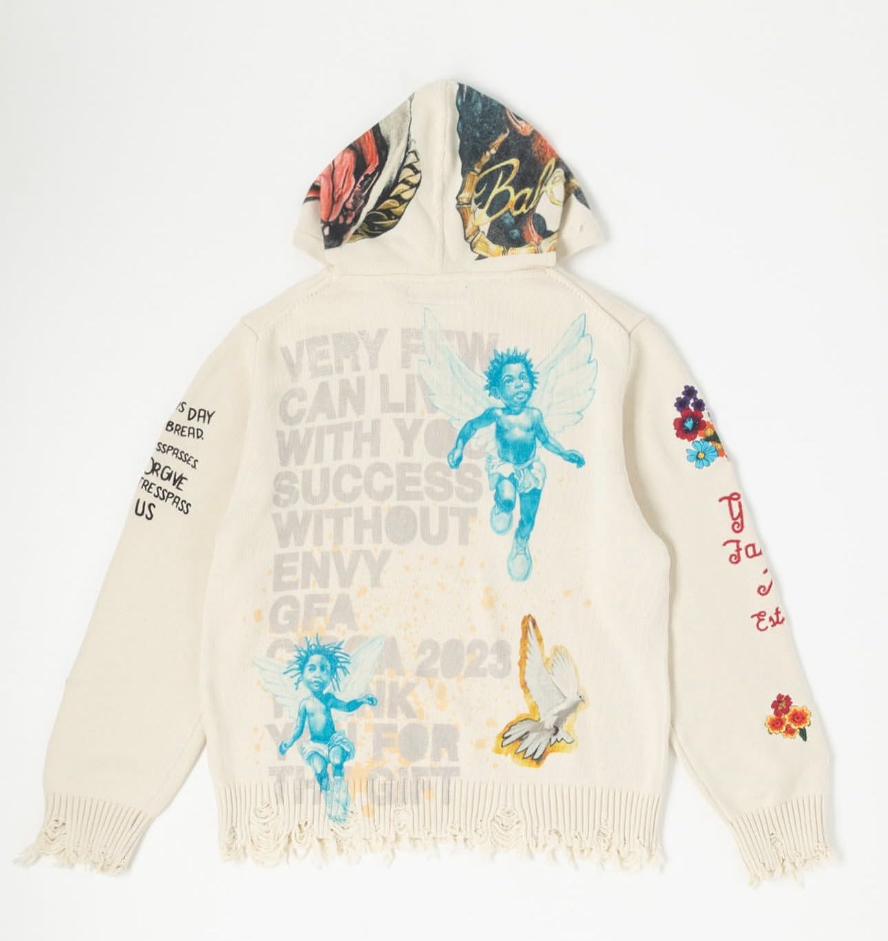 GFA Intermezzo Knitted Cream Hoodie