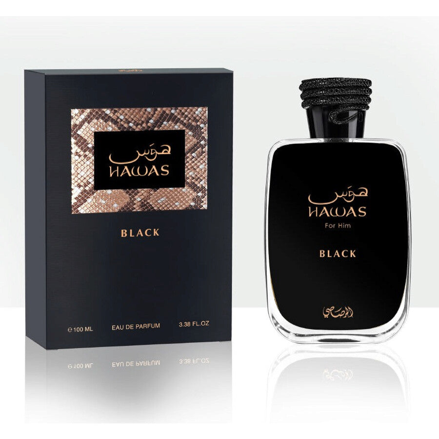 Rasasi Hawas Black EDP Spray 3.3 oz