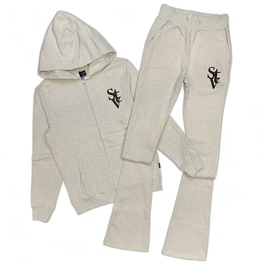 si tu veux oatmeal sweatsuit