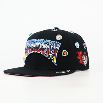 TOXICITY 333 SNAPBACK BLACK