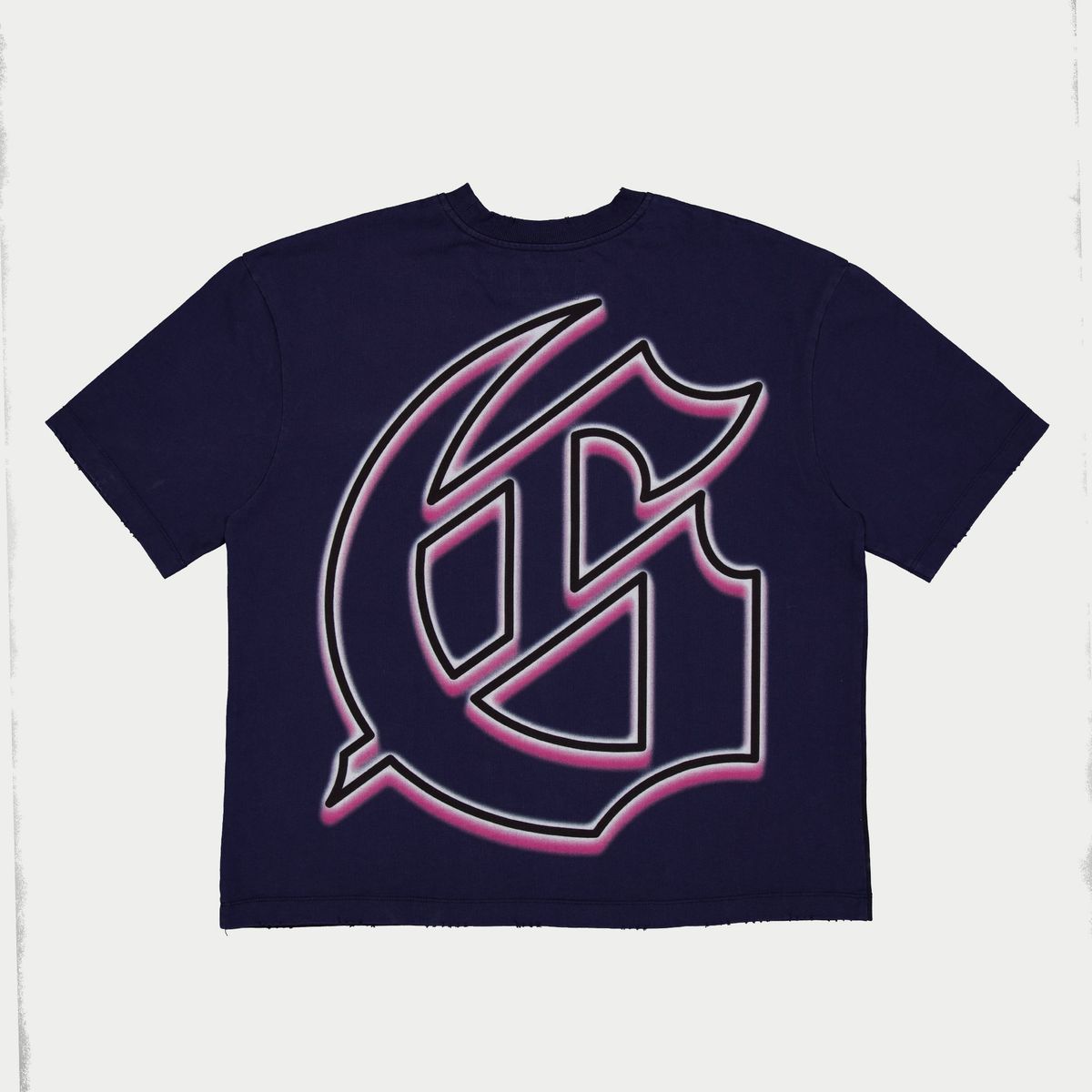 Godspeed O.B.E Abduction T-Shirt Navy 