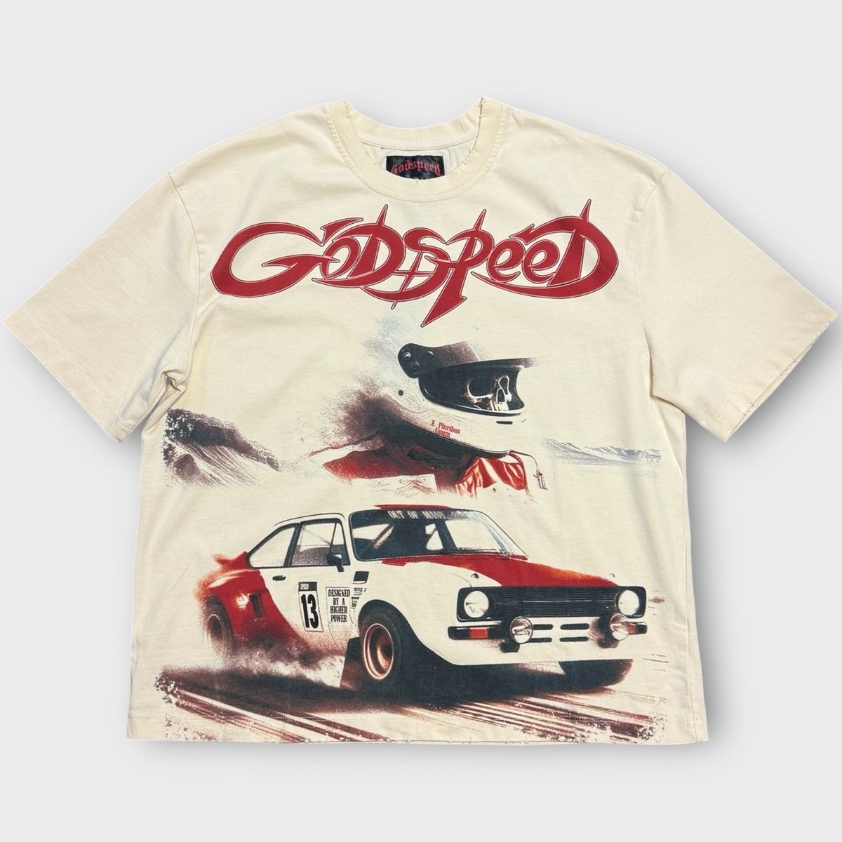 Godspeed Abu Dhabi Desert Challenge T-Shirt Bone 