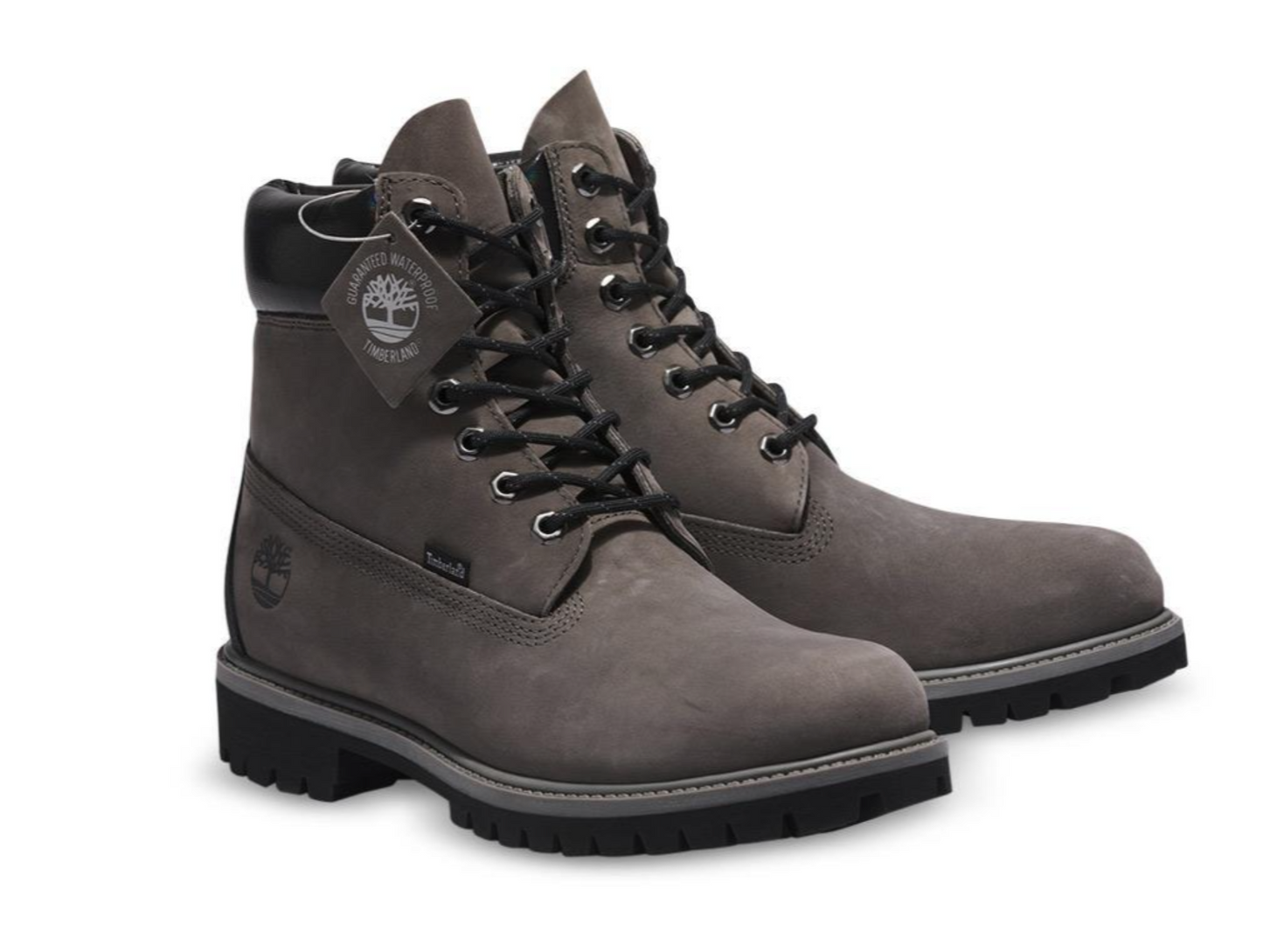 Timberland Premium 6-Inch Waterproof Boots Dark Grey - Save 40%