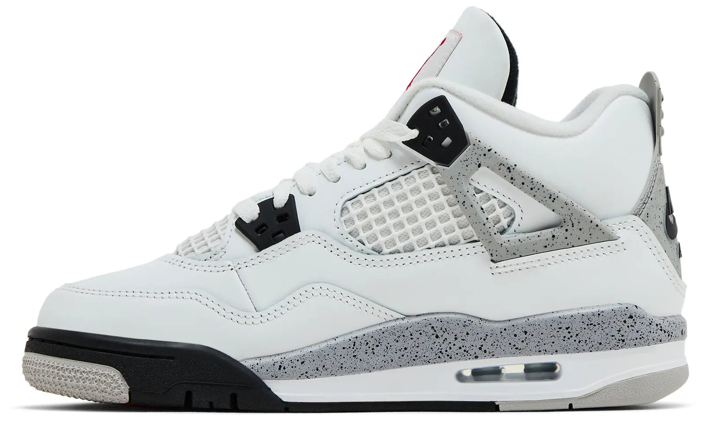 Air Jordan 4 Retro White Cement (2025) (GS) 