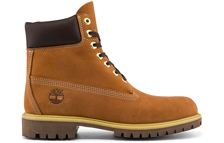 Timberland 6-Inch Premium Waterproof Boot Rust Suede - Save 40%