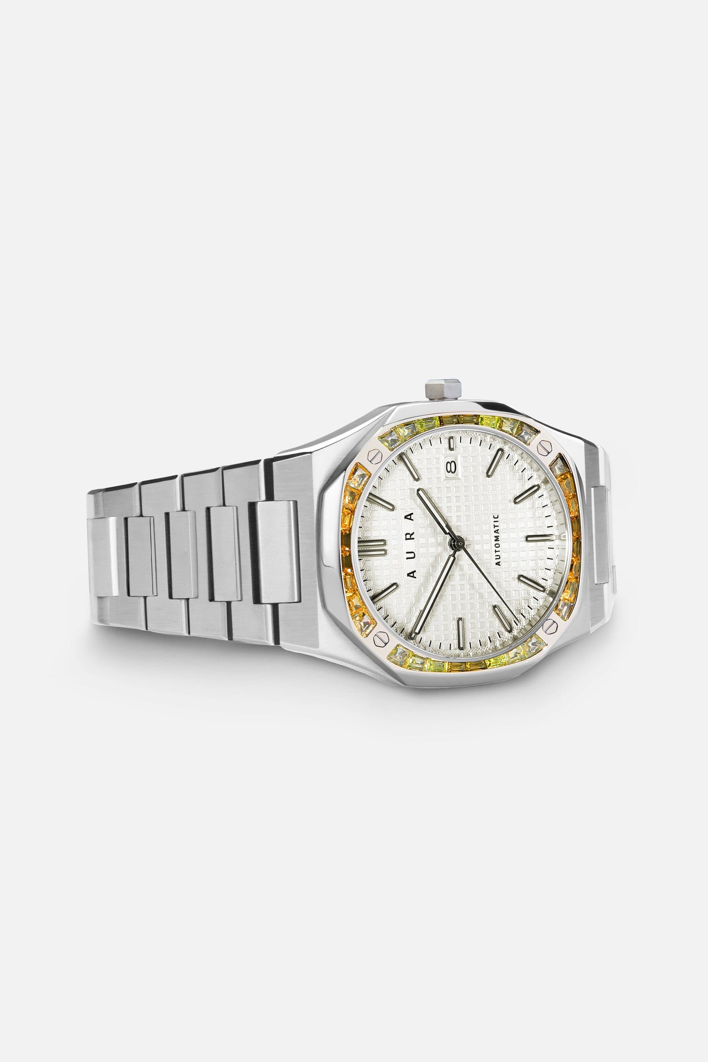 Aura Date 003 Steel/Pineapple