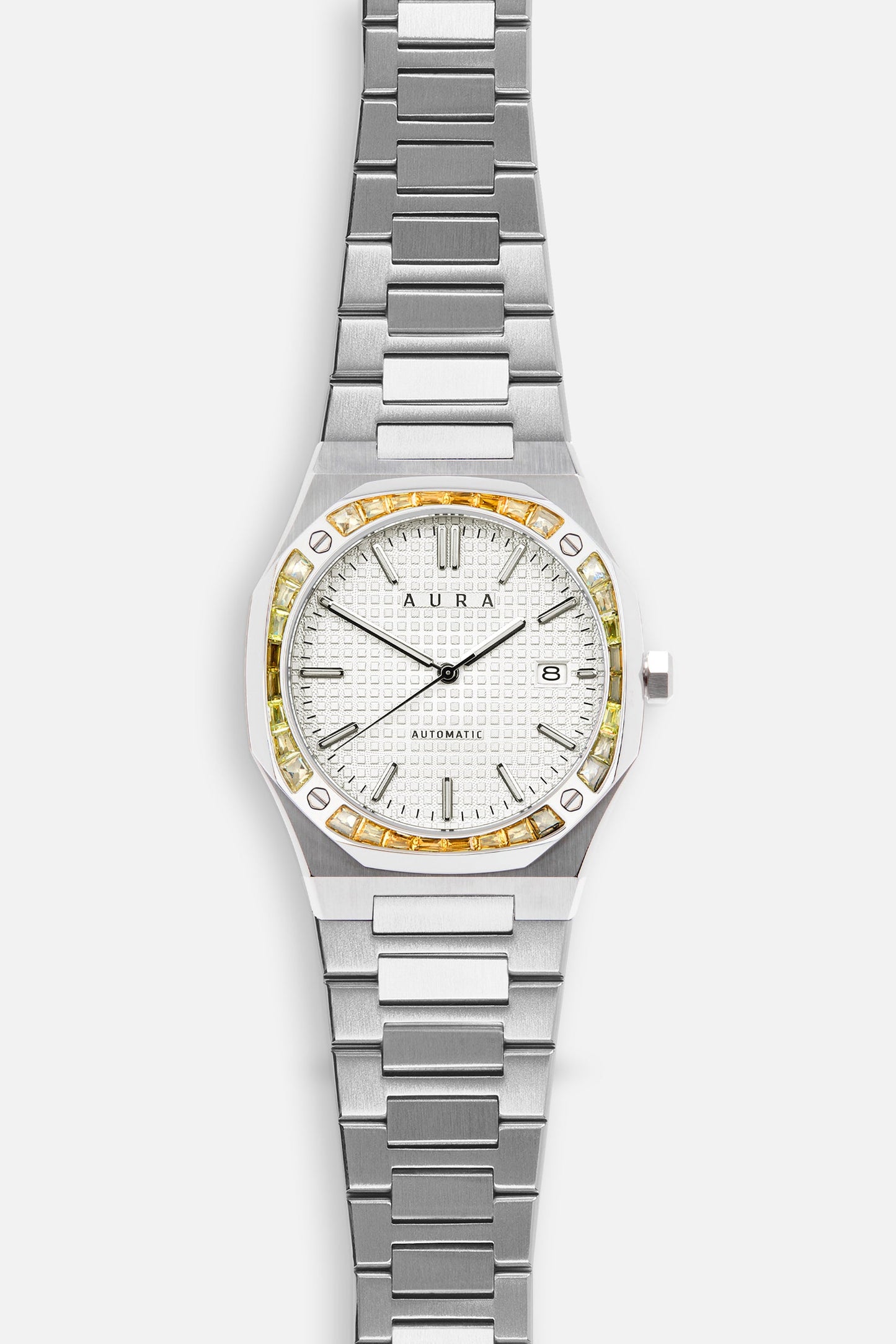Aura Date 003 Steel/Pineapple
