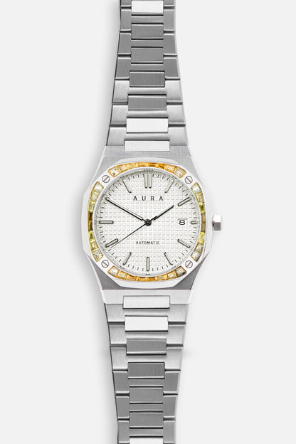 Aura Date 003 Steel/Pineapple