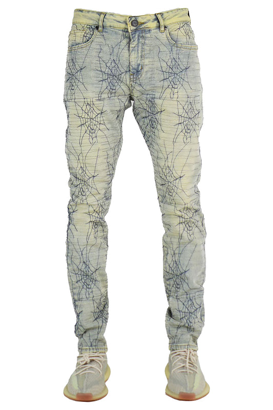 Focus Spider Stacked Denim - Vintage.