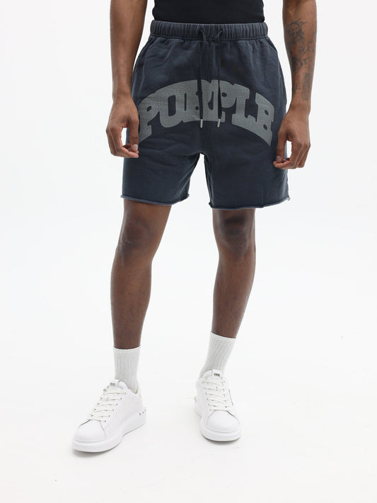 Purple Brand Shorts MWT Fleece Shorts Black - 40% OFF