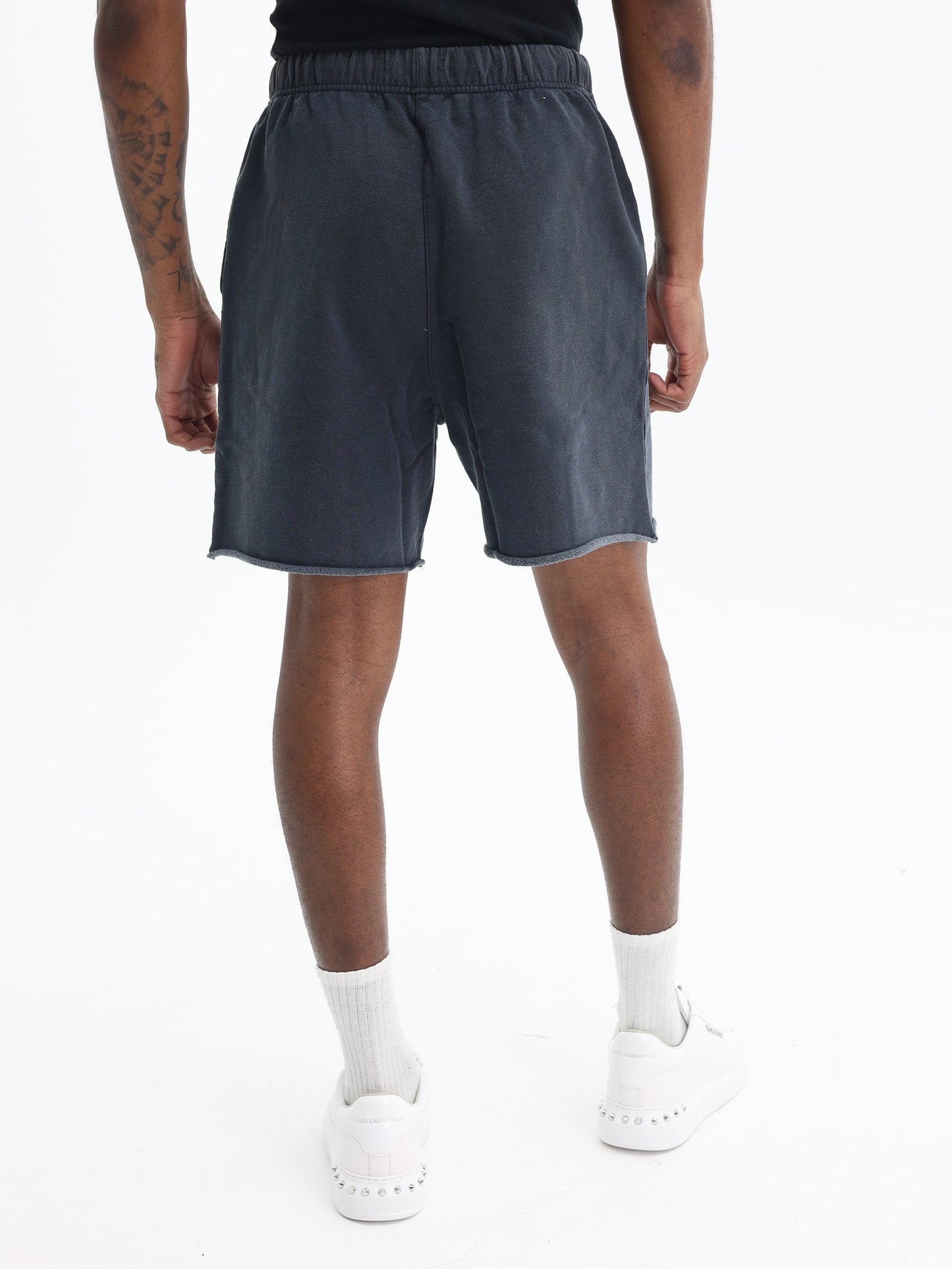 Purple Brand Shorts MWT Fleece Shorts Black - 40% OFF