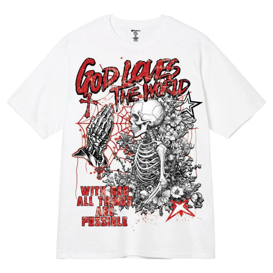 3forty God Loves The World Tee