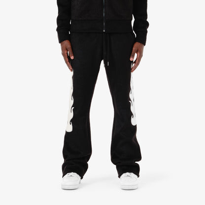 Saints Mohair Stacked Sweat Pants