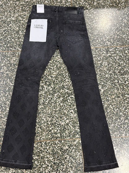 Jordan Craig Liquid Crystal Super Skinny Stacked Jeans 
