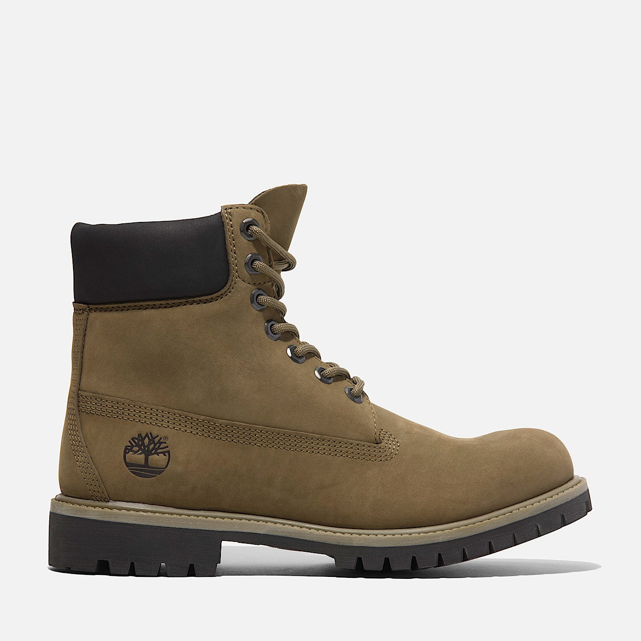Timberland Premium 6-Inch Waterproof Boots Olive - Save 40%