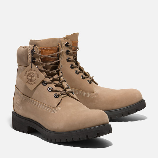 Timberland Premium 6-Inch Waterproof Boots Beige - Save 40%