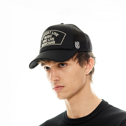 Cult Support Live Music Trucker Hat