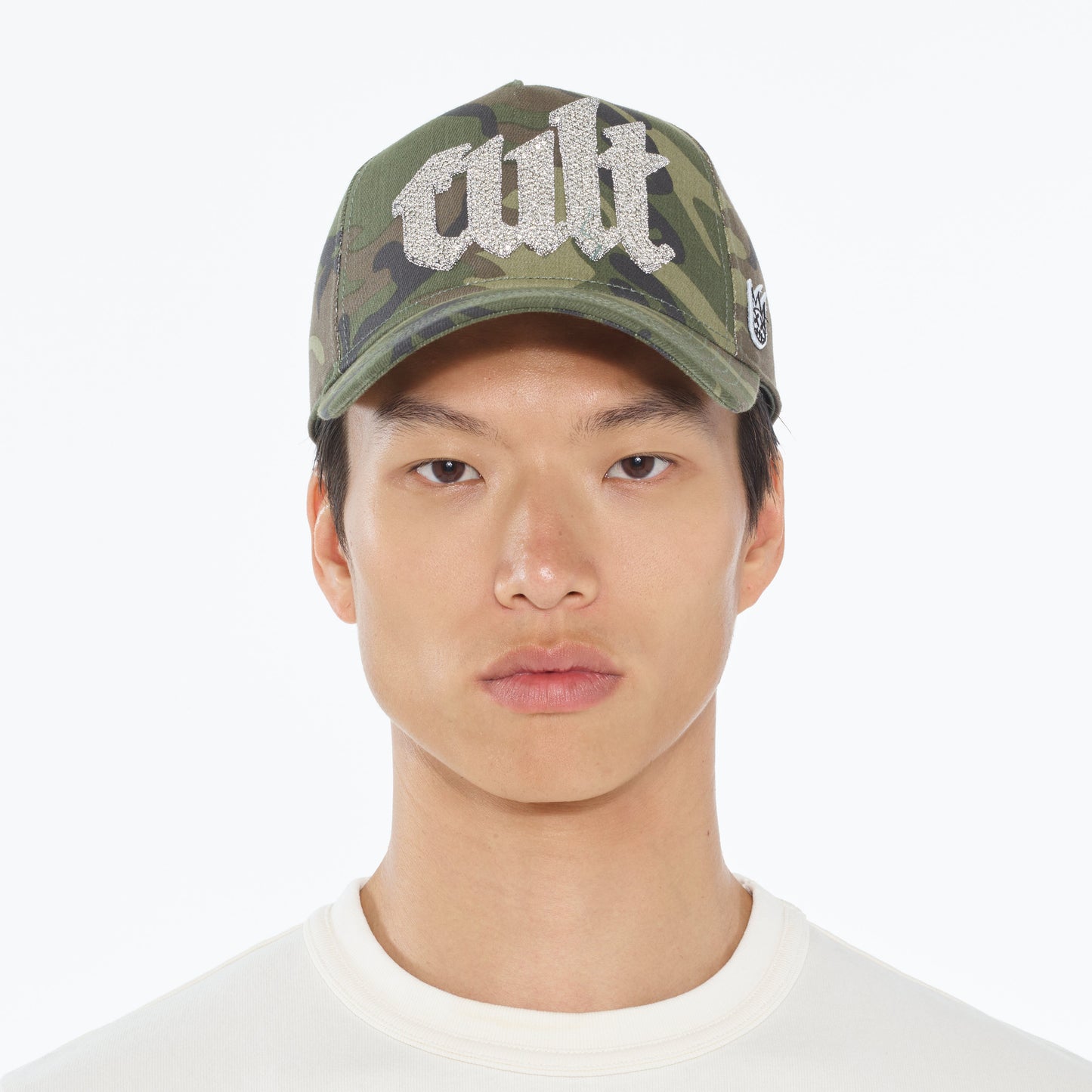 Cult Crystal Cult Script Logo Trucker Hat