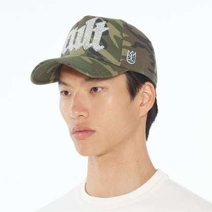 Cult Crystal Cult Script Logo Trucker Hat