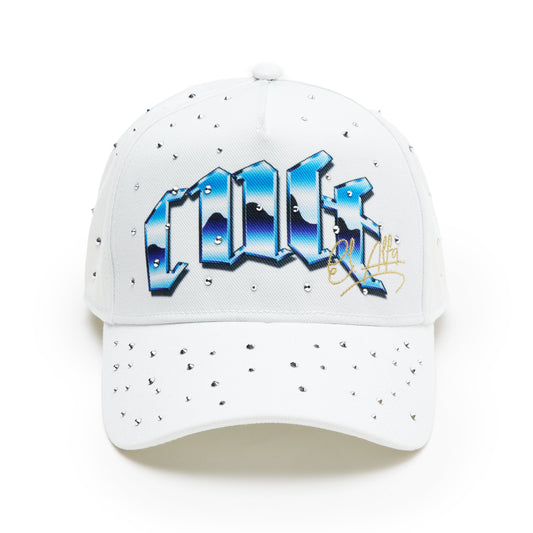Cult x El Alfa Panther Trucker Hat Winter White