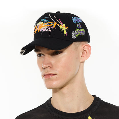 Cult  Graffiti Logo Trucker Hat