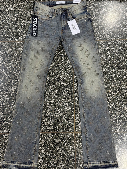 Jordan Craig Liquid Crystal Super Skinny Stacked Jeans 