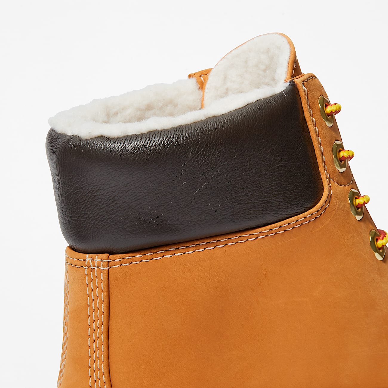 Timberland 6-Inch Premium Fur Line Men's Boots Wheat - Save 40%