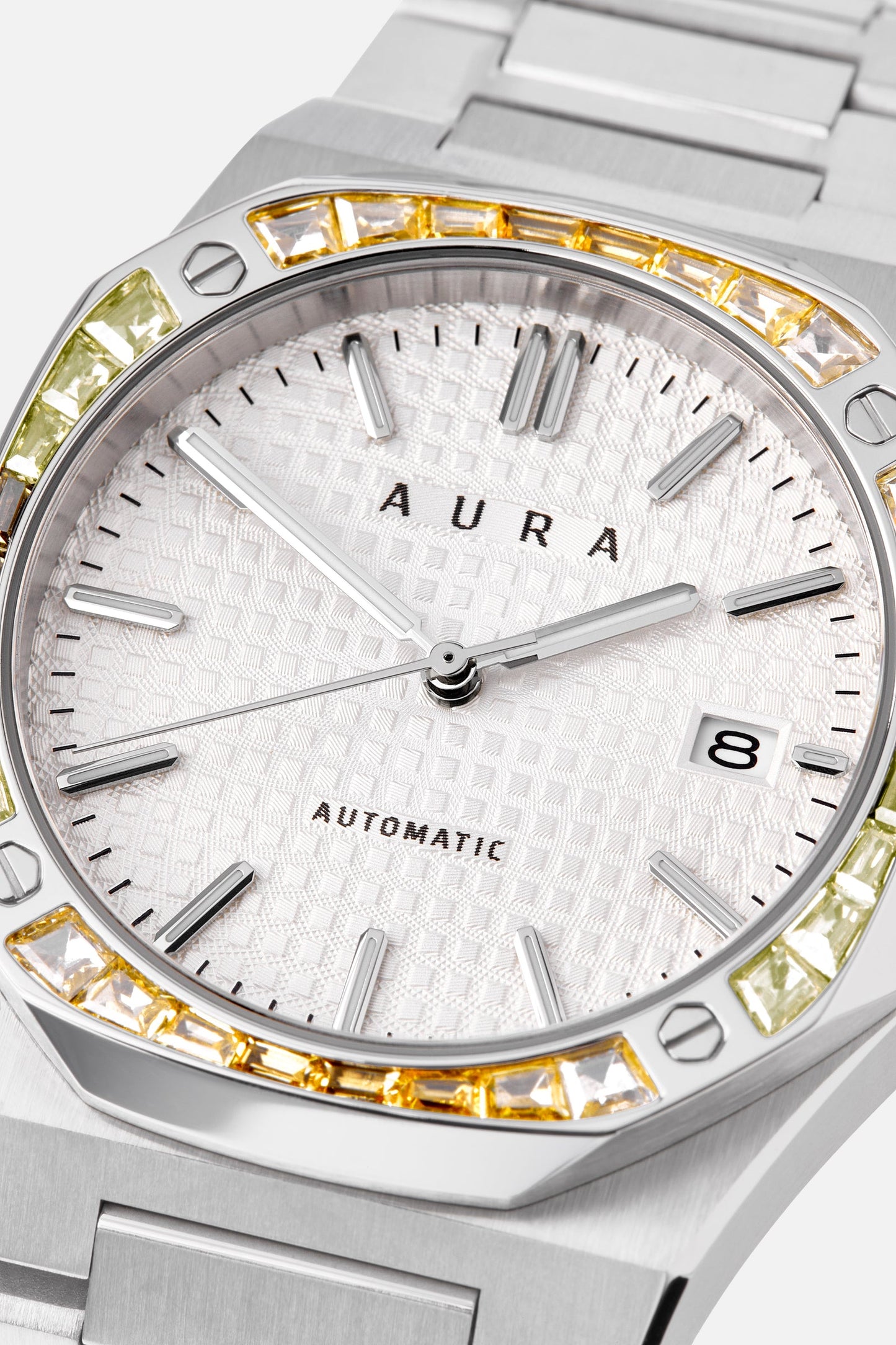 Aura Date 003 Steel/Pineapple