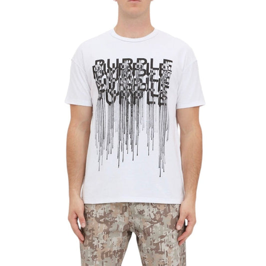Purple Brand Inside Out Wordmark Drip Tee - White - 40% OFF!