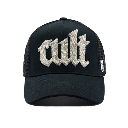 Cult Crystal Cult Script Logo Trucker Hat